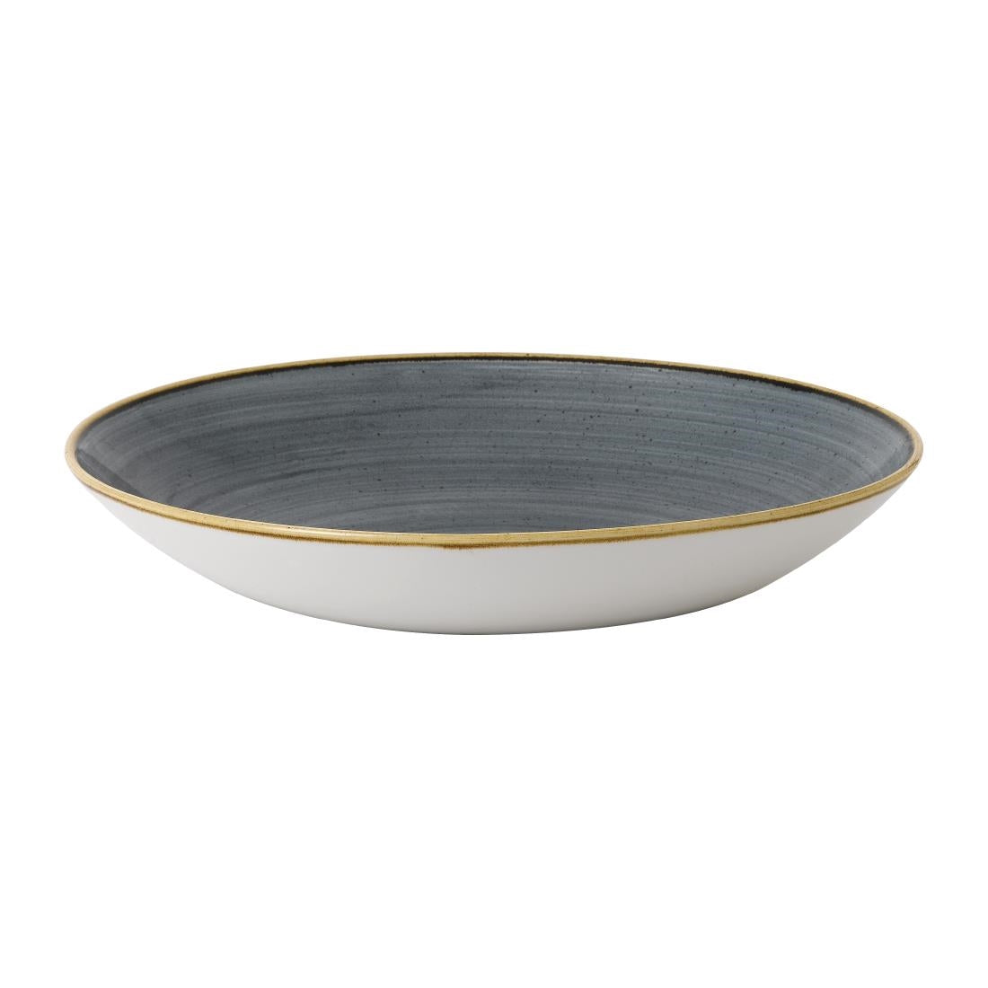 Stonecast Blueberry Coupe Bowl 12 " 84.5oz (Box 6) - FJ910 Bowls Churchill