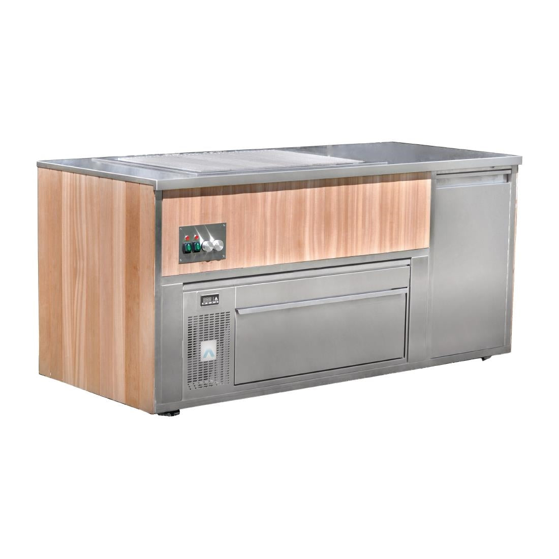 Synergy Grill Outdoor Cook Station 900 with Adande Drawer Fridge - FP451 Synergy Grill