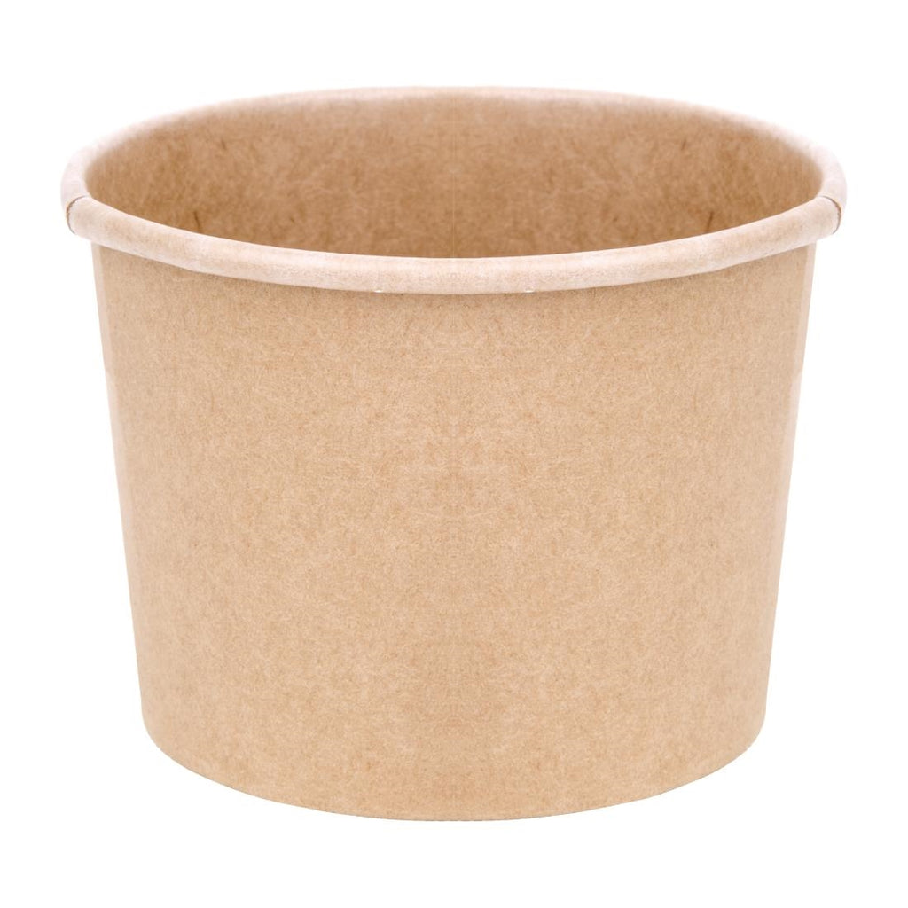 Fiesta Recyclable Soup Containers 340ml/12oz 98mm (Pack of 500) - FP476 Condiment Pots & Soup Cups Fiesta