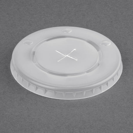 Fiesta Recyclable Polystyrene Lids for 12oz Cold Paper Cups 80mm (Pack of 1000) - FP783 Disposable Cups Fiesta