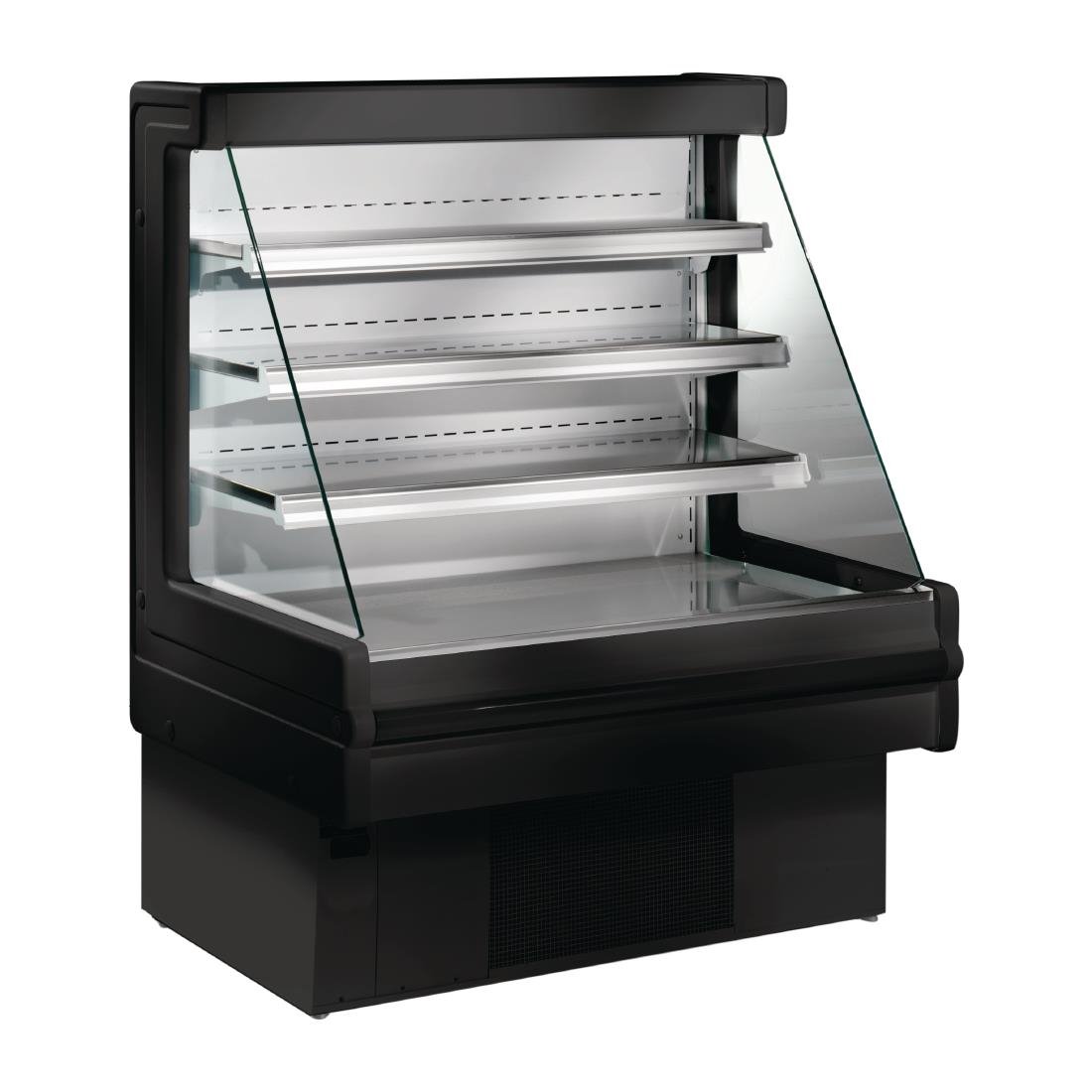 Zoin Mandy Low Profile Multi Deck Display Fridge Black 1000mm - FP929-100 Refrigerated Merchandisers Zoin