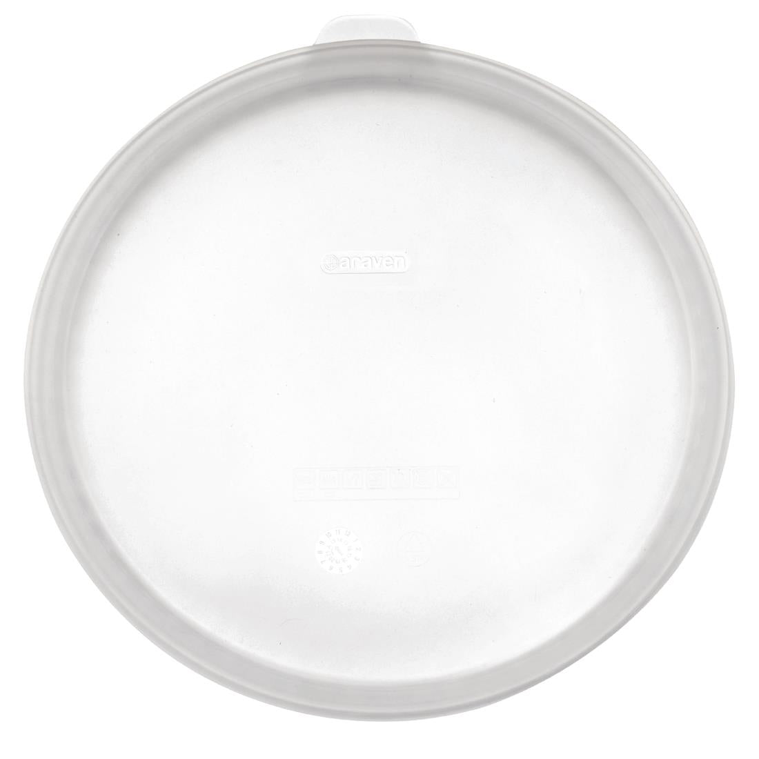 Araven Round Silicone Lid Clear 325mm - FP933 Araven
