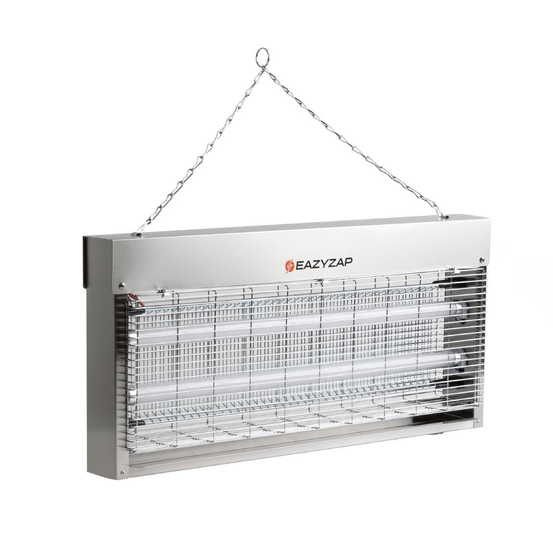 Eazyzap Energy Efficient Stainless Steel LED Fly Killer 150m² - FP985 Eazyzap