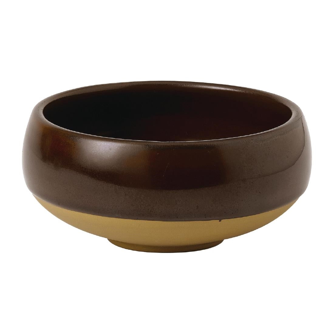 Churchill Emerge Cinnamon Brown Bowls 120mm (Pack of 12) - FR003 Bowls Churchill