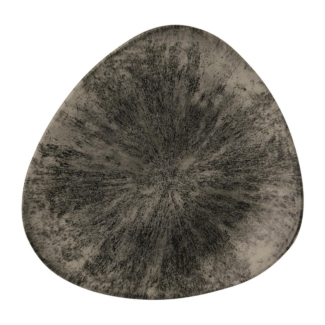 Churchill Stone Quartz Black Lotus Plate 254mm (Pack of 12) - FR054 Plates Churchill