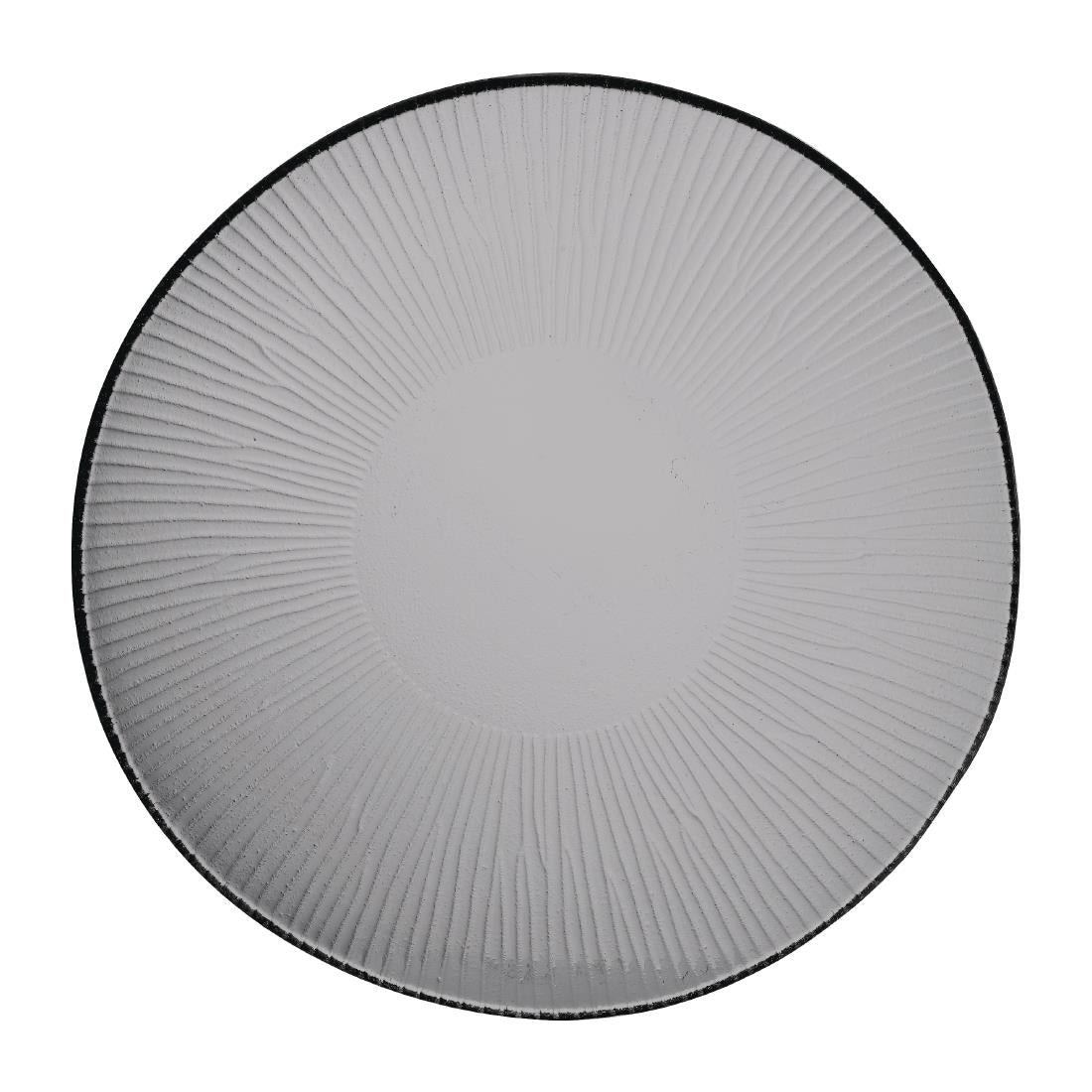 Churchill Bamboo Organic Glass Round Plate 295mm (Pack of 6) - FR068 Plates Churchill