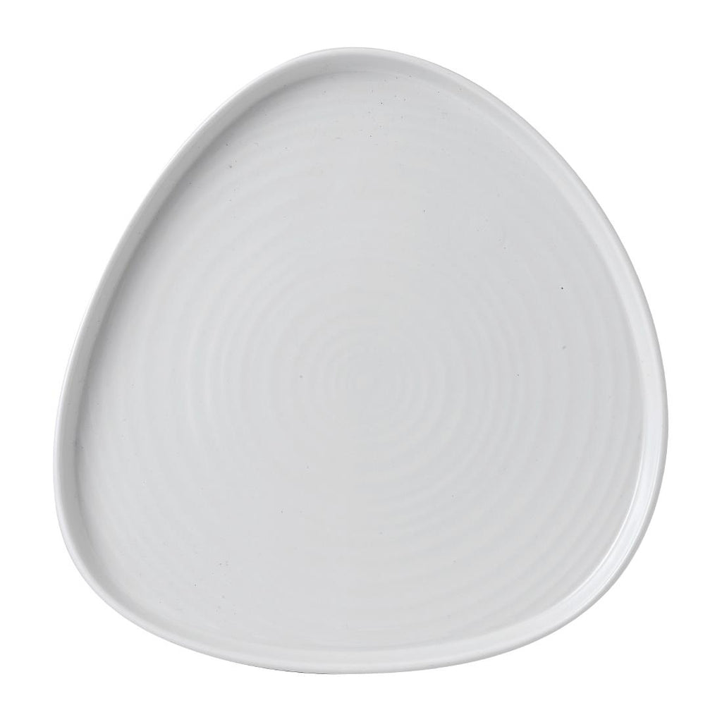 Churchill White Triangle Walled Chefs Plate 260mm (Pack of 6) - FR070 Plates Churchill