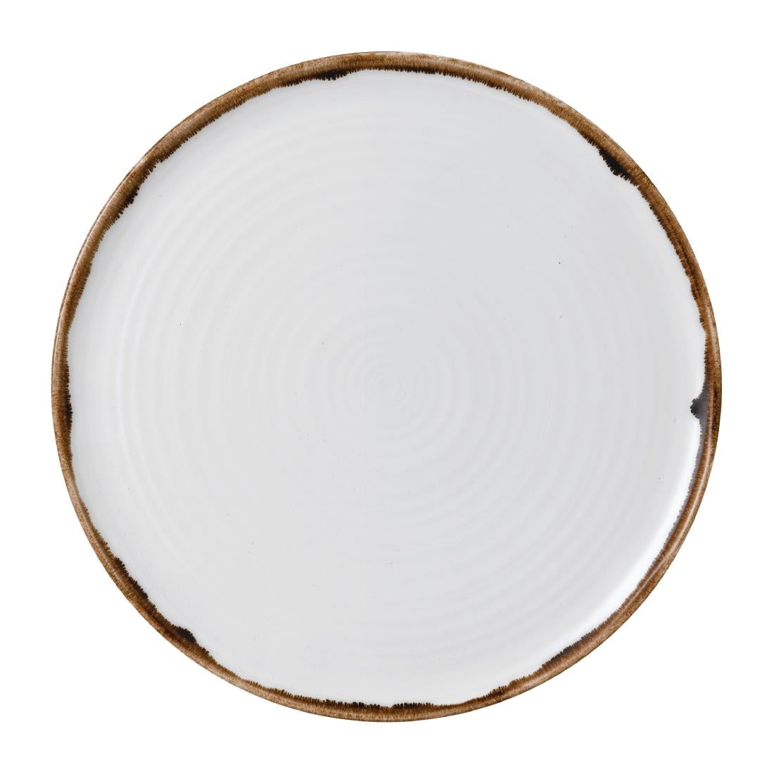 Dudson Harvest Natural Organic Coupe Flat Plate 317mm (Pack of 6) - FR081 Plates Churchill