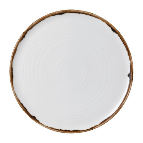 Dudson Harvest Natural Organic Coupe Flat Plate 317mm (Pack of 6) - FR081 Plates Churchill