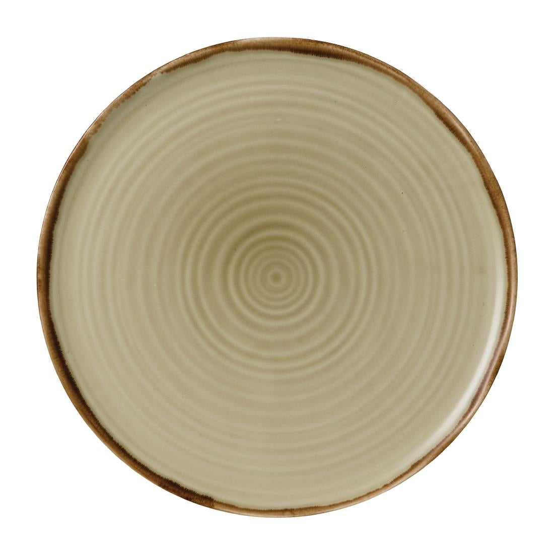 Dudson Harvest Linen Organic Coupe Flat Plate 317mm (Pack of 6) - FR085 Plates Churchill