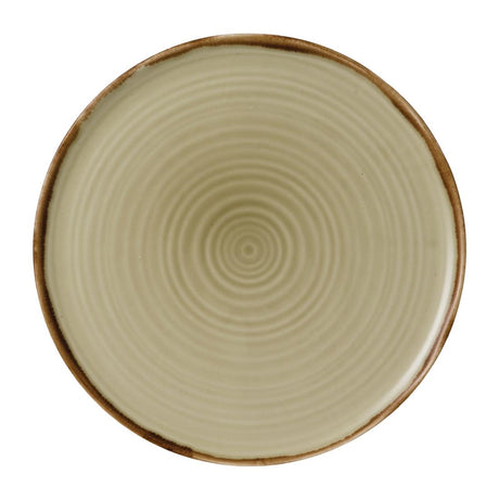 Dudson Harvest Linen Organic Coupe Flat Plate 317mm (Pack of 6) - FR085 Plates Churchill