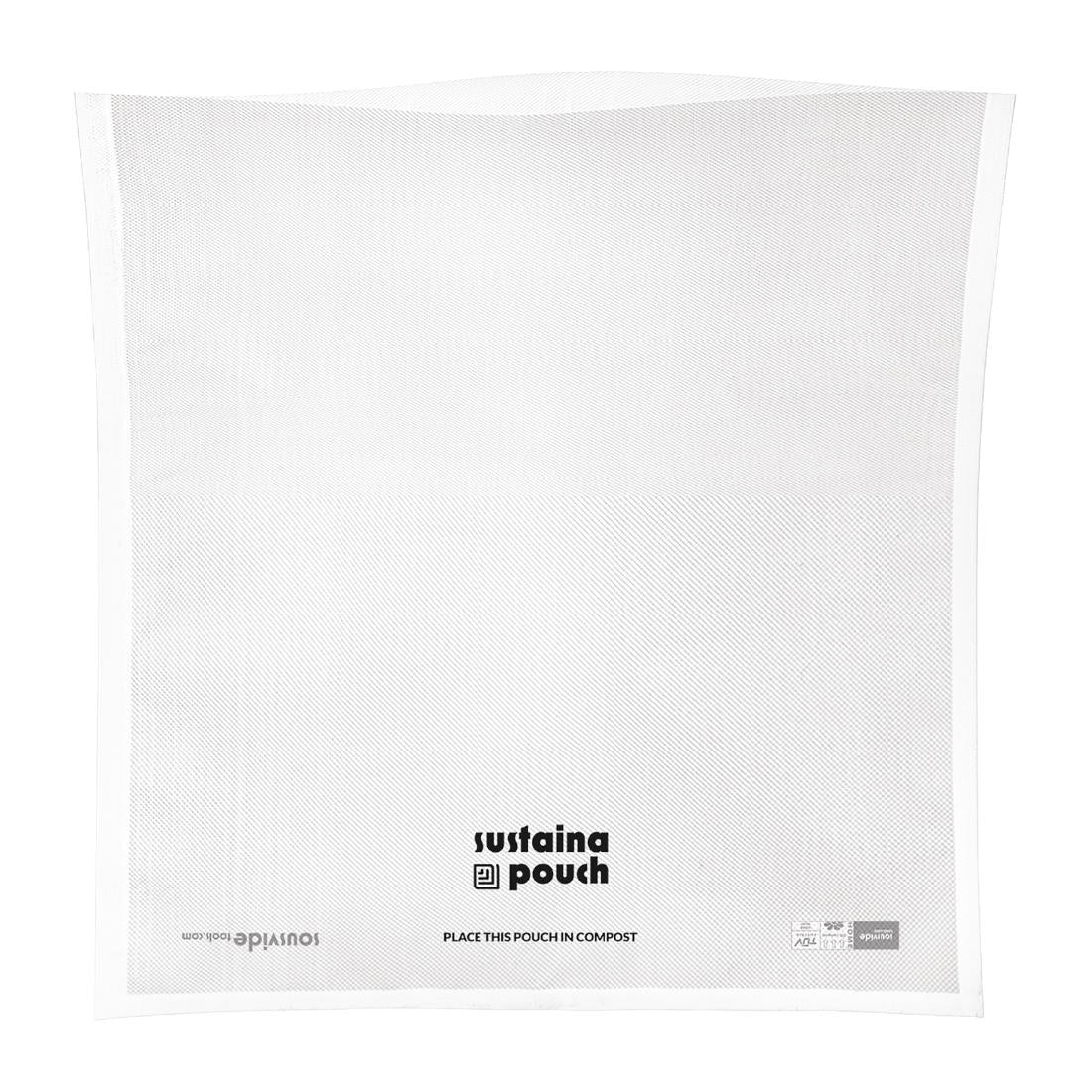 Sous Vide Compostable Vacuum Pouches 250 x 250 80MU (Pack 200) - FS102 Sustainapouch