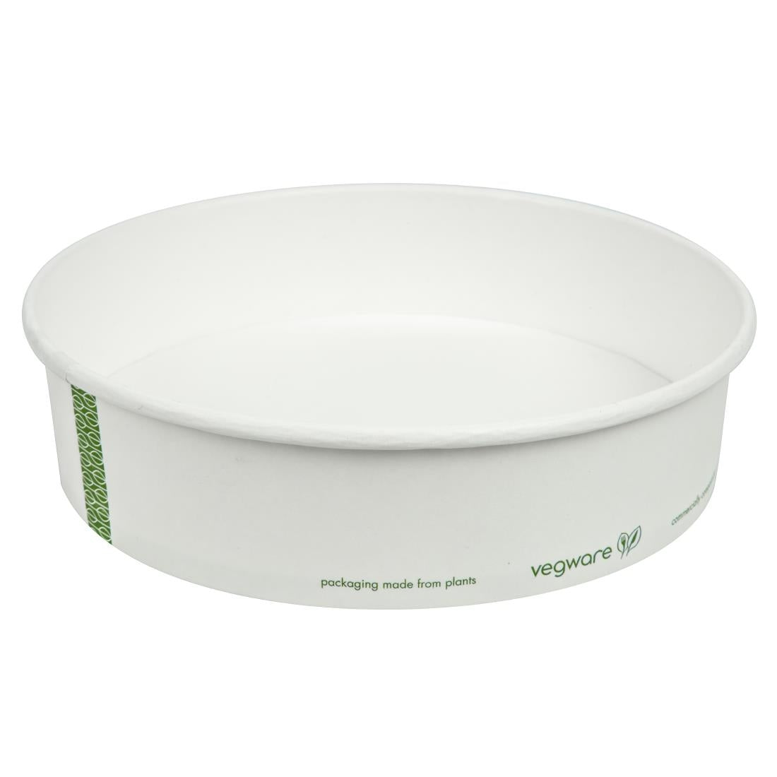 Vegware 185-Series Compostable Bon Appetit Wide PLA-lined Paper Food Bowls 26oz (Pack of 300) - FS176 Takeaway Food Containers Vegware