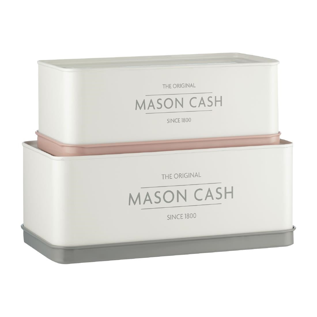Mason & Cash Innovative Kitchen Set of 2 Rectangular Tins - FS229 Mason Cash