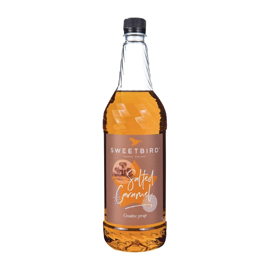 Sweetbird Salted Caramel Syrup 1 Ltr - FS247 Sweetbird
