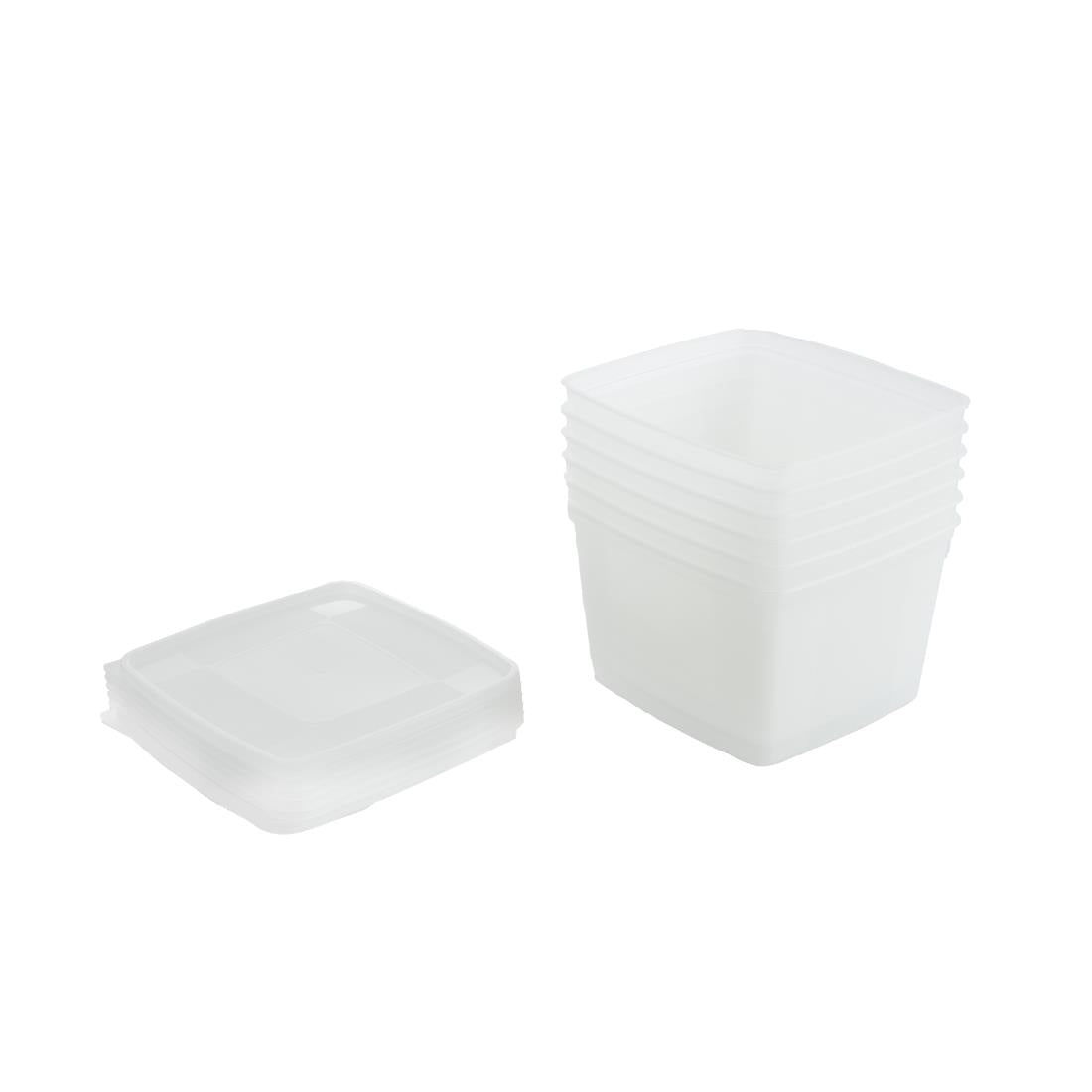 Matfer Bourgeat Soft Modulus Flexible Food Storage Container Box 1.5 Ltr (Pack of 6) - FS341 Matfer Bourgeat