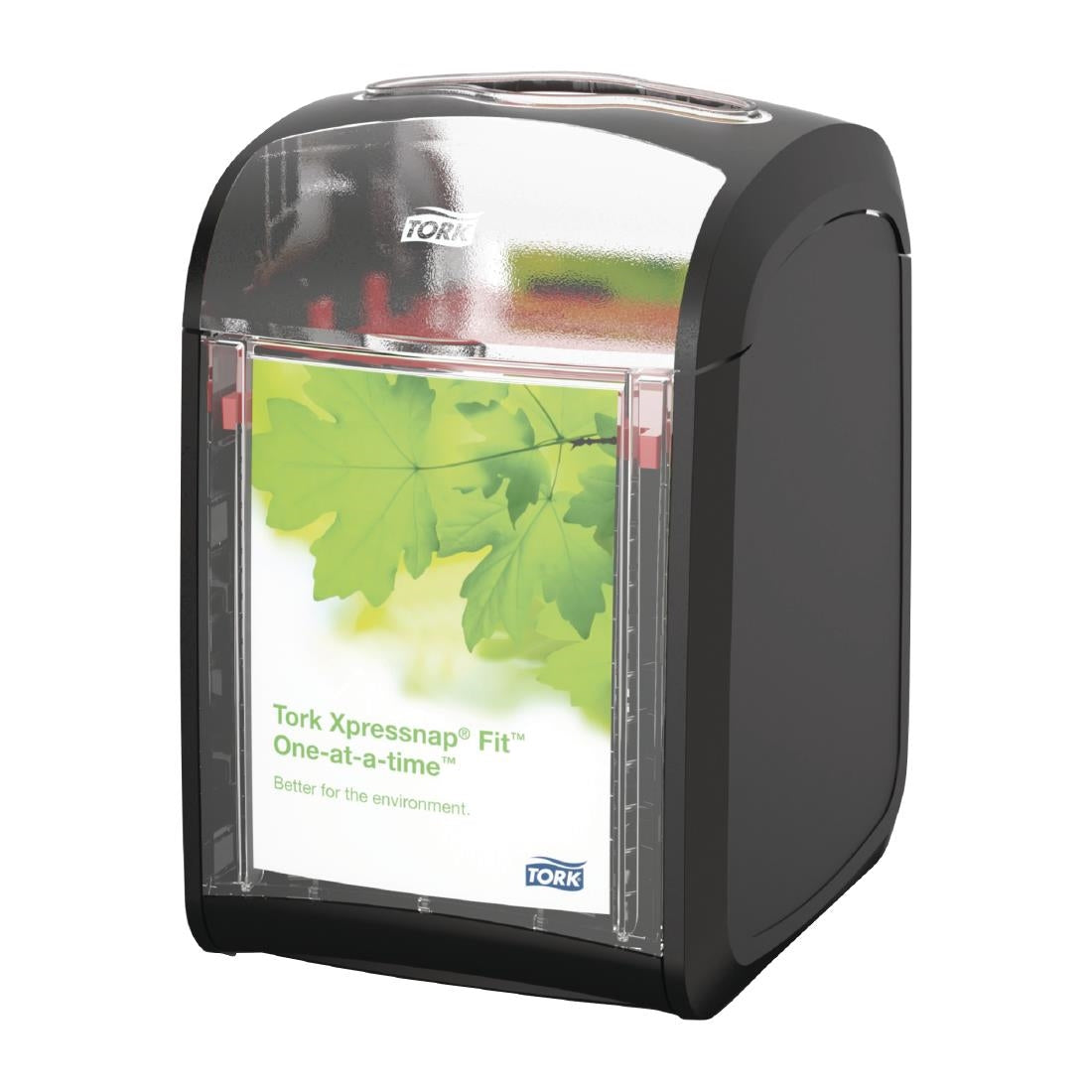 Tork Xpressnap Tabletop Napkins Dispenser Black - FS374 Napkin Dispenser & Accessories Tork