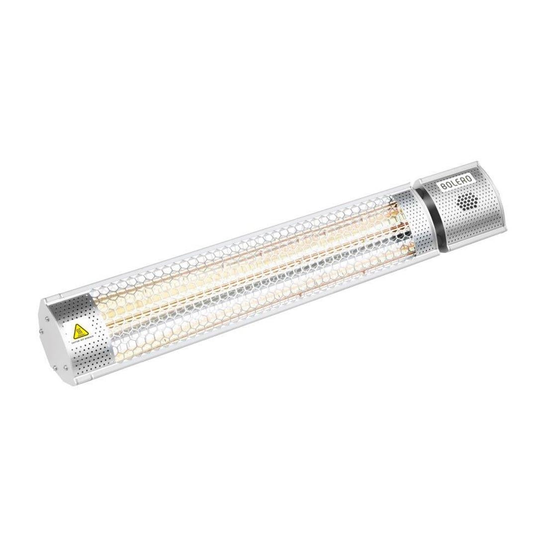 Bolero Wall Mounted Patio Heater IP55 - FS397 Patio Heaters Bolero