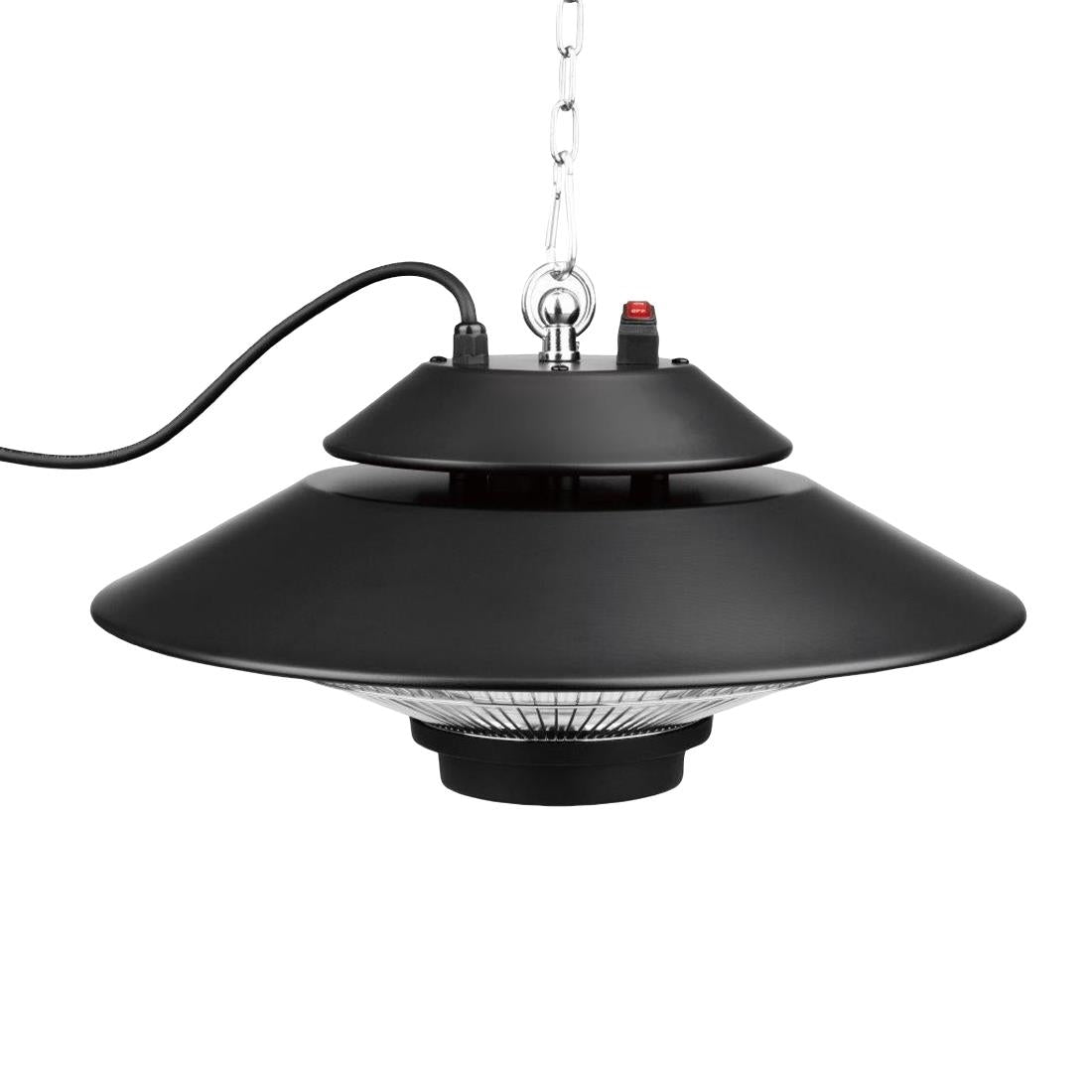 Bolero Hanging Electric Patio Heater IP44 - FS399 Patio Heaters Bolero