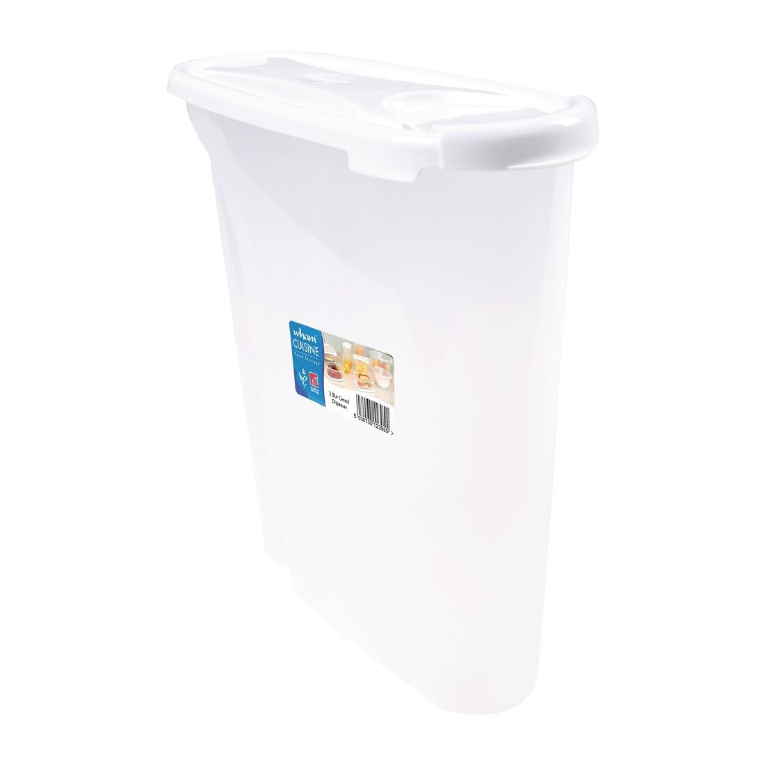 Wham Cuisine Polypropylene Cereal Dispenser Container 2.5ltr - FS455 Wham