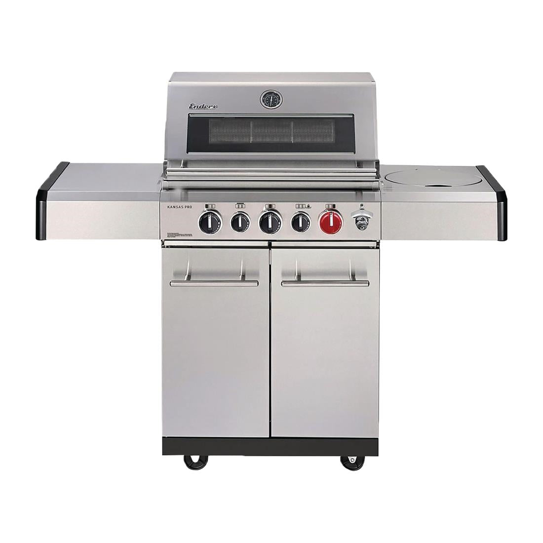 Enders from Lifestyle Kansas Pro 3 Sik Turbo Gas Barbecue - FS491 Lifestyle