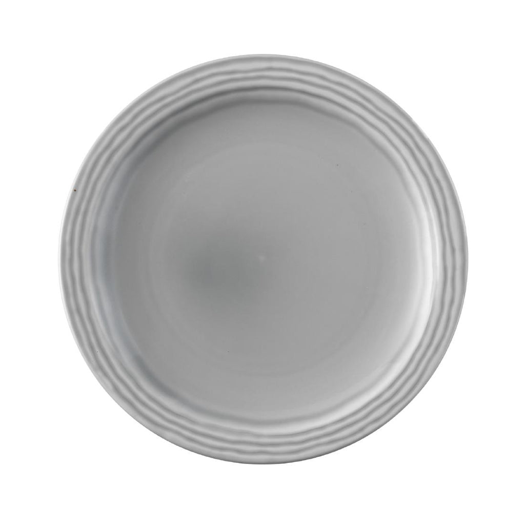 Dudson Harvest Norse Nova Plate Grey 254mm (Pack of 12) - FS789 Plates Churchill