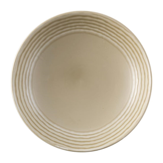 Dudson Harvest Norse Linen Deep Coupe Plate 254mm (Pack of 12) - FS809 Plates Churchill