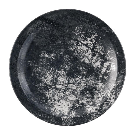 Dudson Makers Urban Nova Plate Black 203mm (Pack of 12) - FS815 Plates Churchill