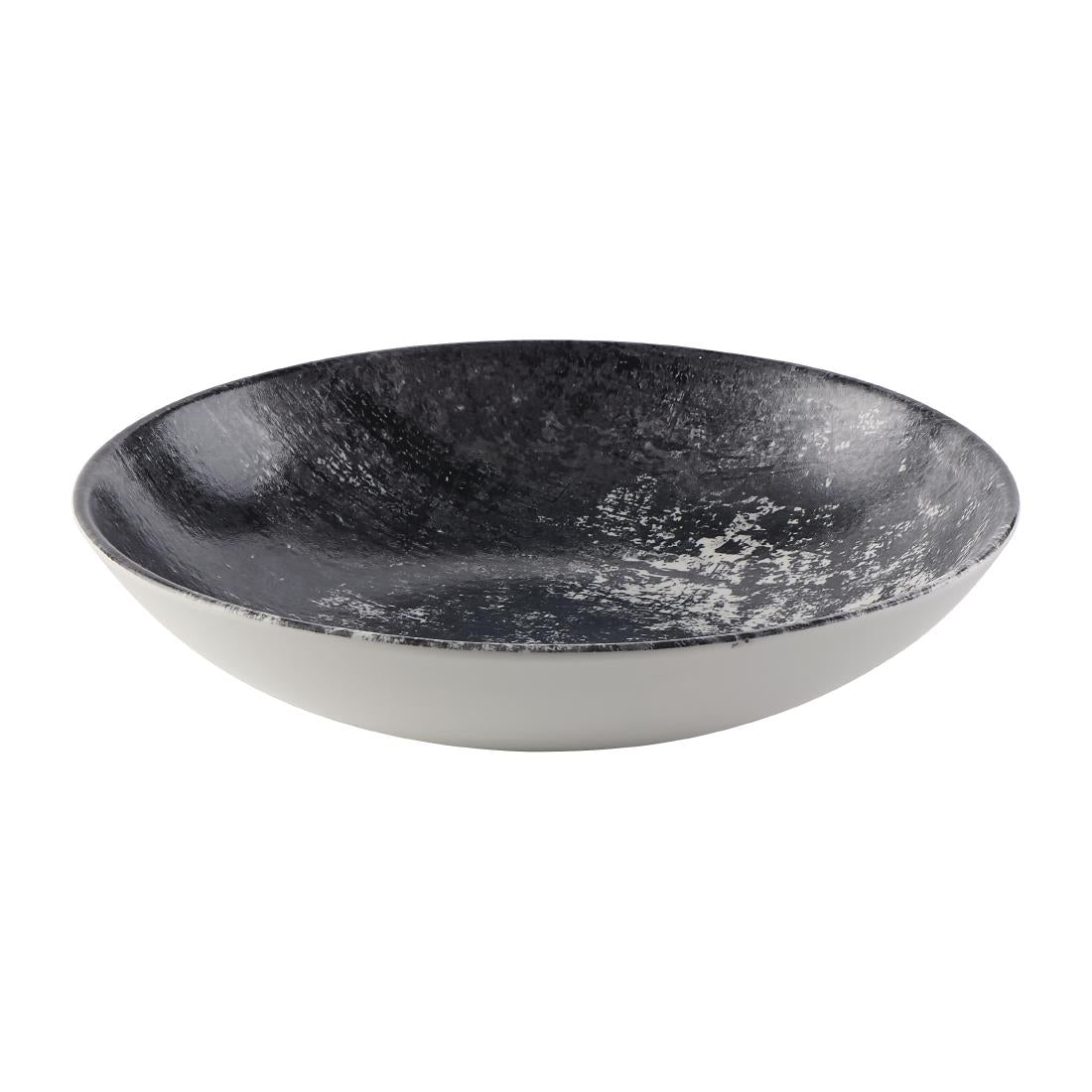 Dudson Makers Urban Coupe Bowl Black 248mm (Pack of 12) - FS818 Bowls Churchill