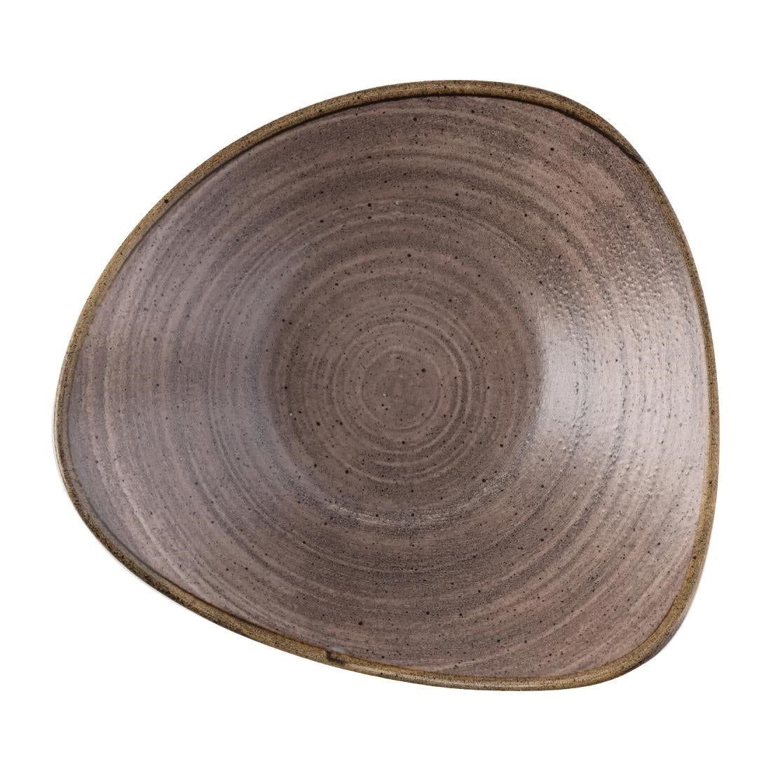 Churchill Stonecast Raw Lotus Bowl Brown 229mm (Pack of 12) - FS854 Bowls Churchill