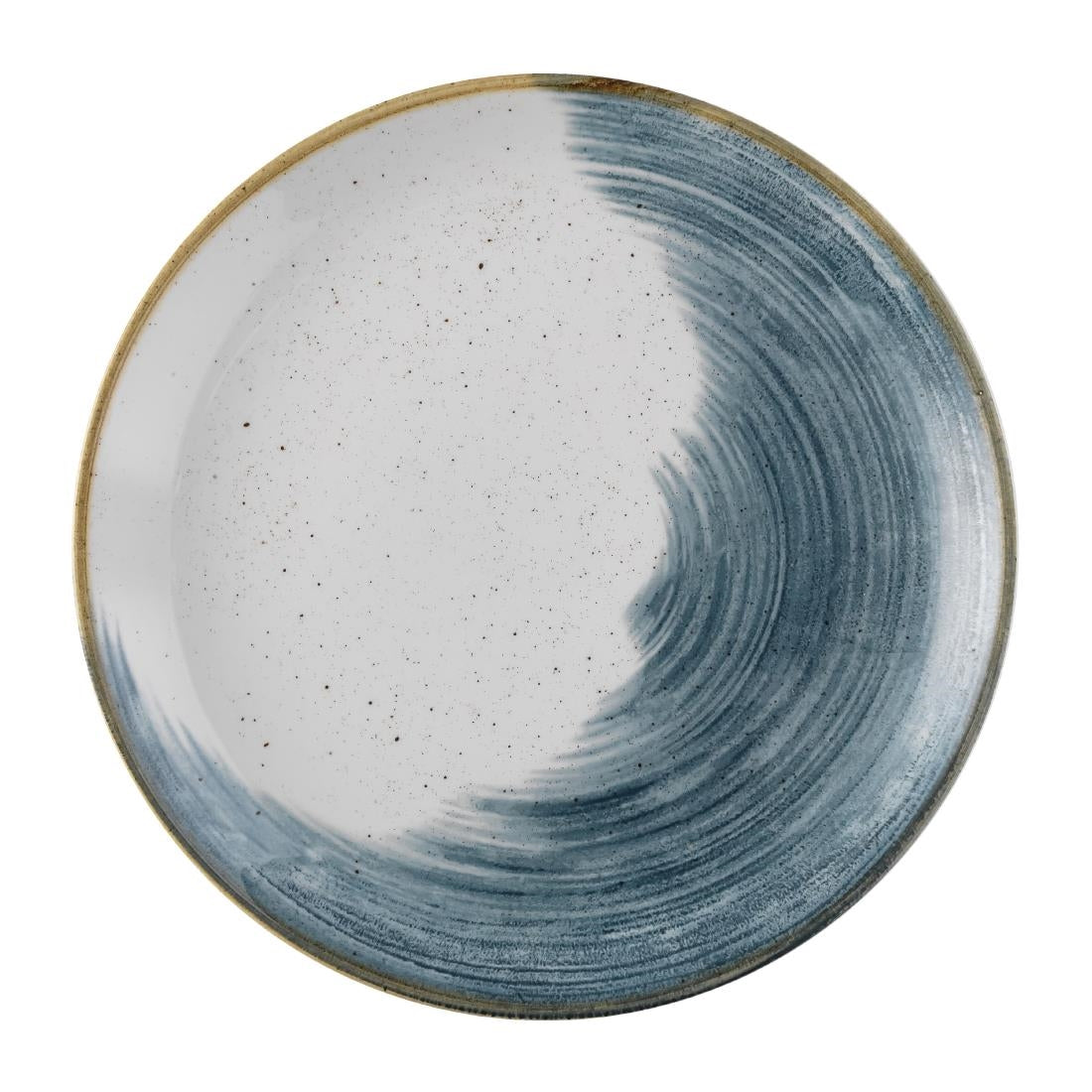 Churchill Stonecast Accents Evolve Coupe Plate Blueberry 286mm (Pack of 12) - FS868 Plates Churchill