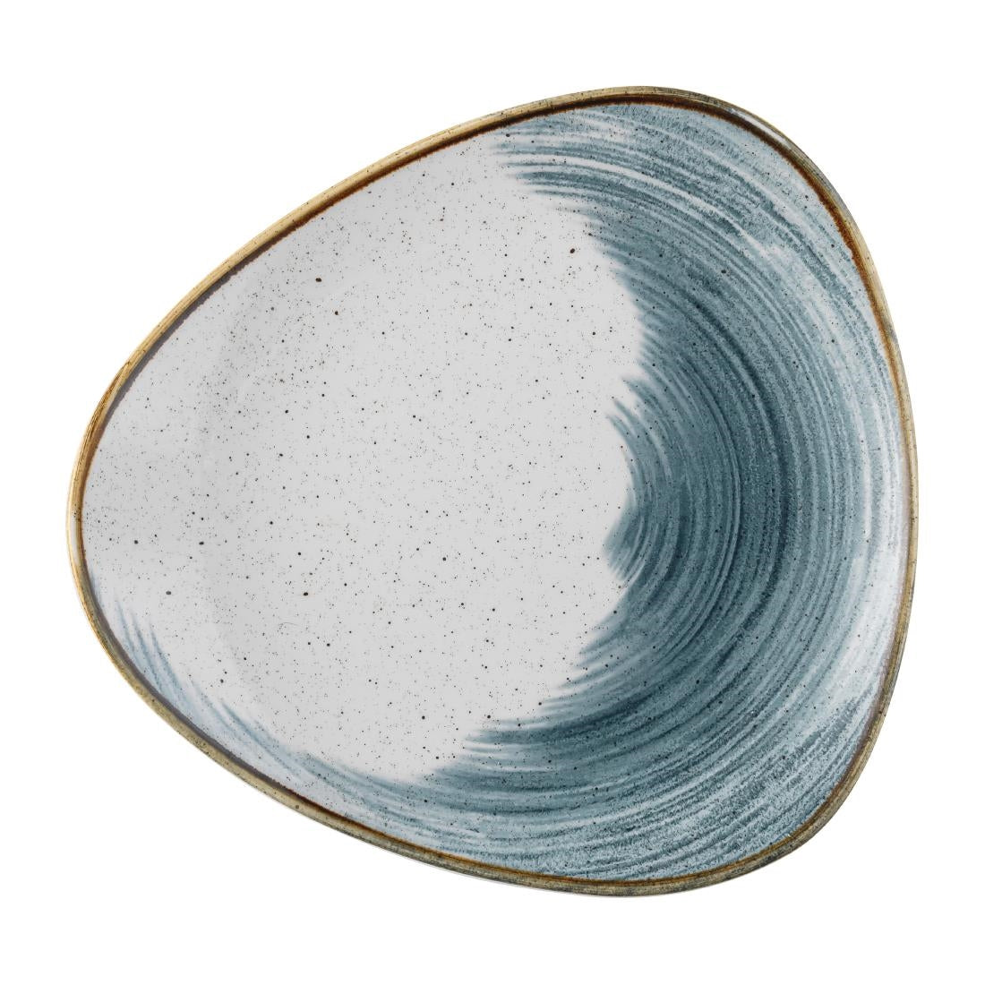 Churchill Stonecast Accents Lotus Plate Blueberry 229mm (Pack of 12) - FS875 Plates Churchill
