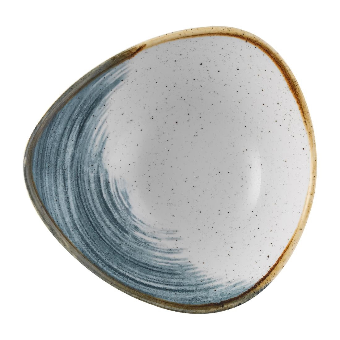Churchill Stonecast Accents Lotus Bowl Blueberry 178mm (Pack of 12) - FS877 Bowls Churchill