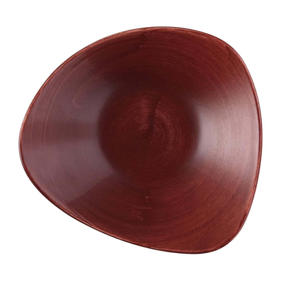 Churchill Stonecast Patina Lotus Bowl Red Rust 235mm (Pack of 12) - FS886 Bowls Churchill