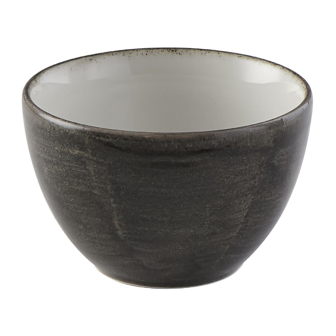 Churchill Stonecast Patina Profile Sugar Bowl Iron Black 227ml (Pack of 12) - FS903 Bowls Churchill