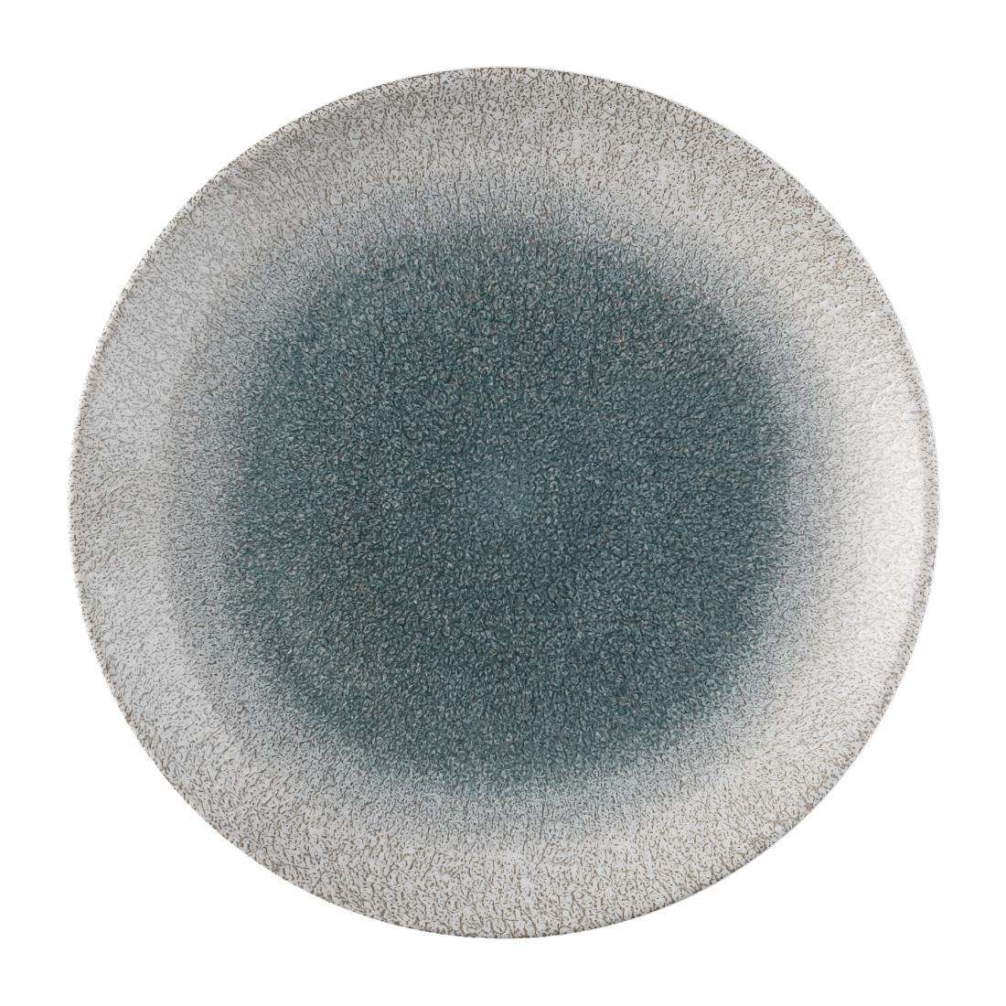Churchill Raku Duo Agate Evolve Coupe Bowl Topaz 248mm (Pack of 12) - FS921 Bowls Churchill