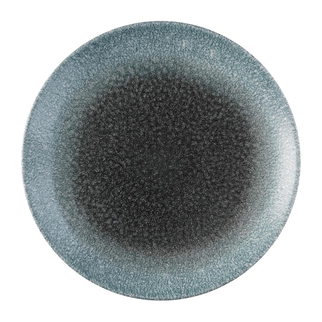 Churchill Raku Duo Evolve Coupe Plate Topaz Quartz 286mm (Pack of 12) - FS924 Plates Churchill