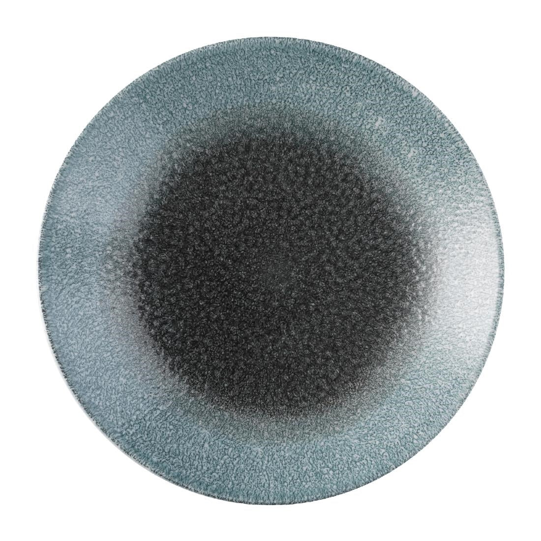 Churchill Raku Duo Evolve Coupe Plate Topaz Quartz 260mm (Pack of 12) - FS925 Plates Churchill