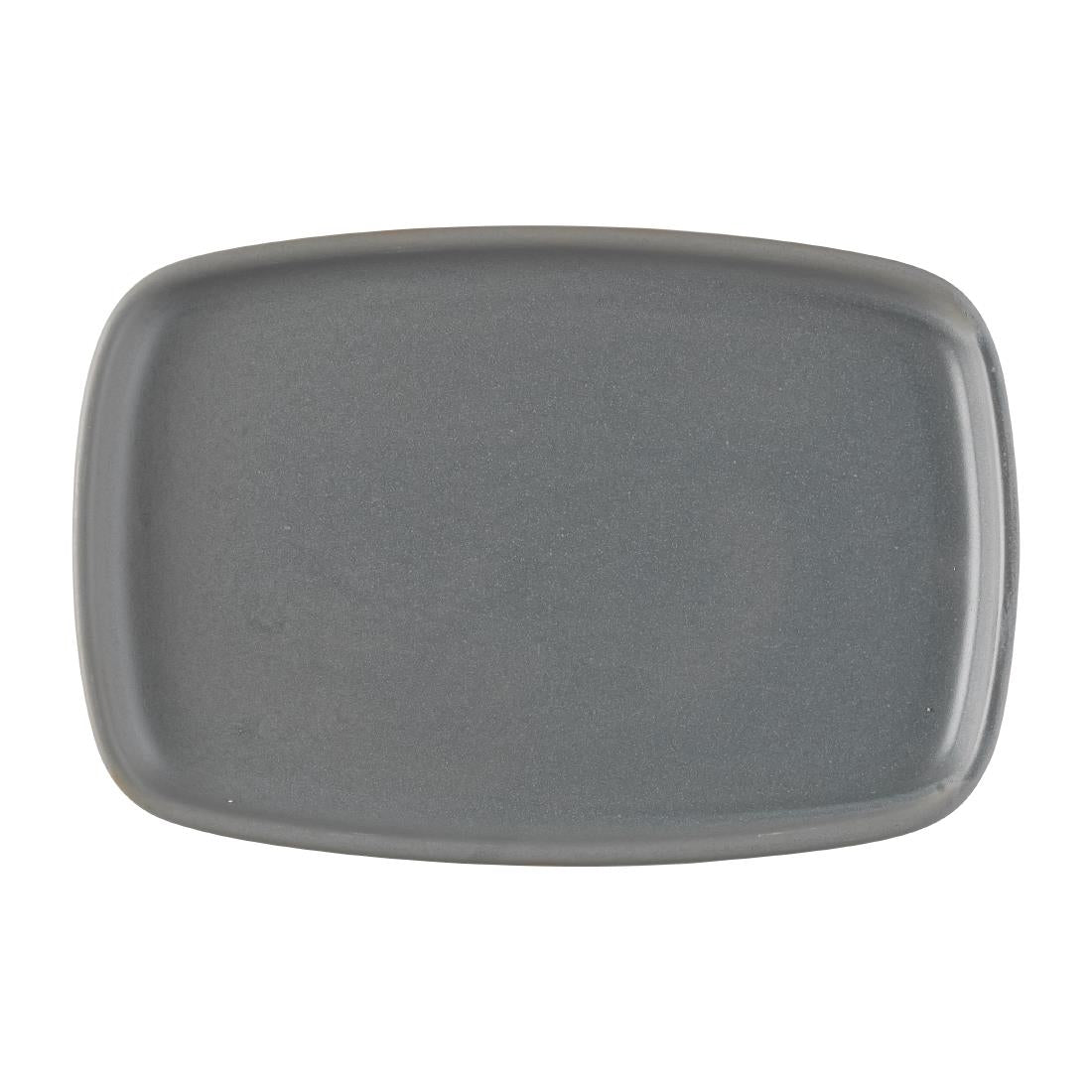 Churchill Emerge Seattle Grey Oblong Plates 222x152mm (Pack of 6) - FS957 Plates Churchill