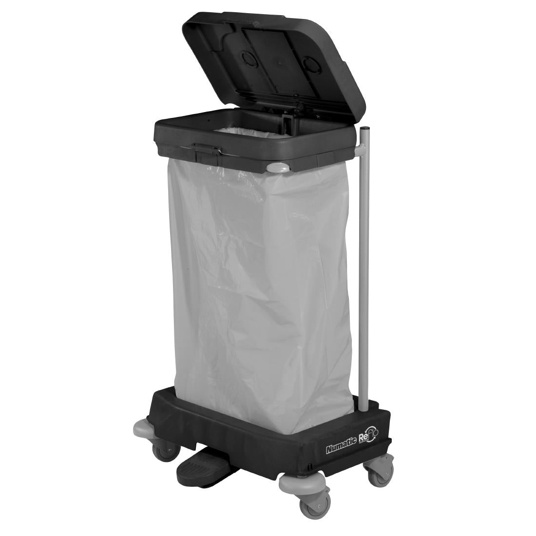 Numatic SAX120PR Mobile Waste Sack Hold with Lid 120Ltr - FT108 Numatic