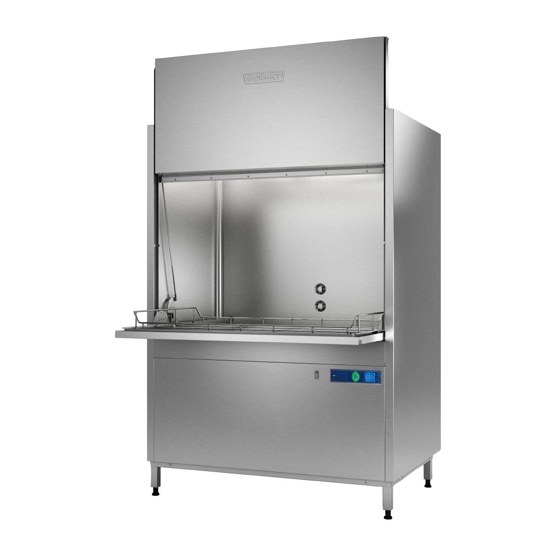 Hobart Twin Utensil Washer with Drain and Exhaust Heat Recovery UXTRC-10A - FT120 Hobart