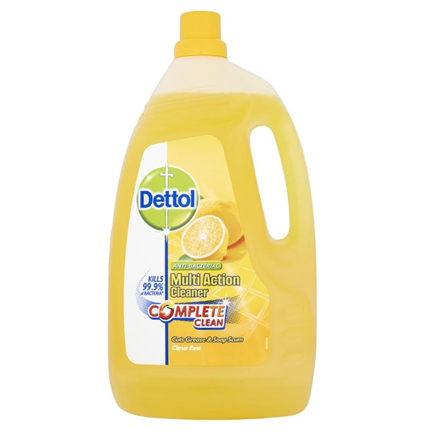Dettol Antibacterial Multi-Action Cleaner Concentrate 4Ltr - FT370 Dettol