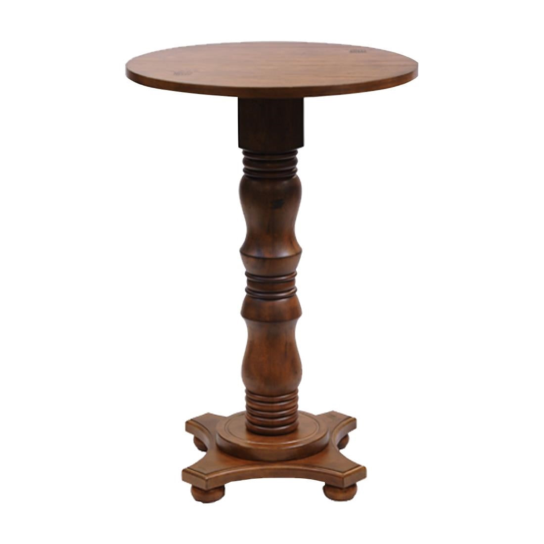 Islington Poseur Round Table Vintage 760mm - FT514 Wooden Tables Everyday
