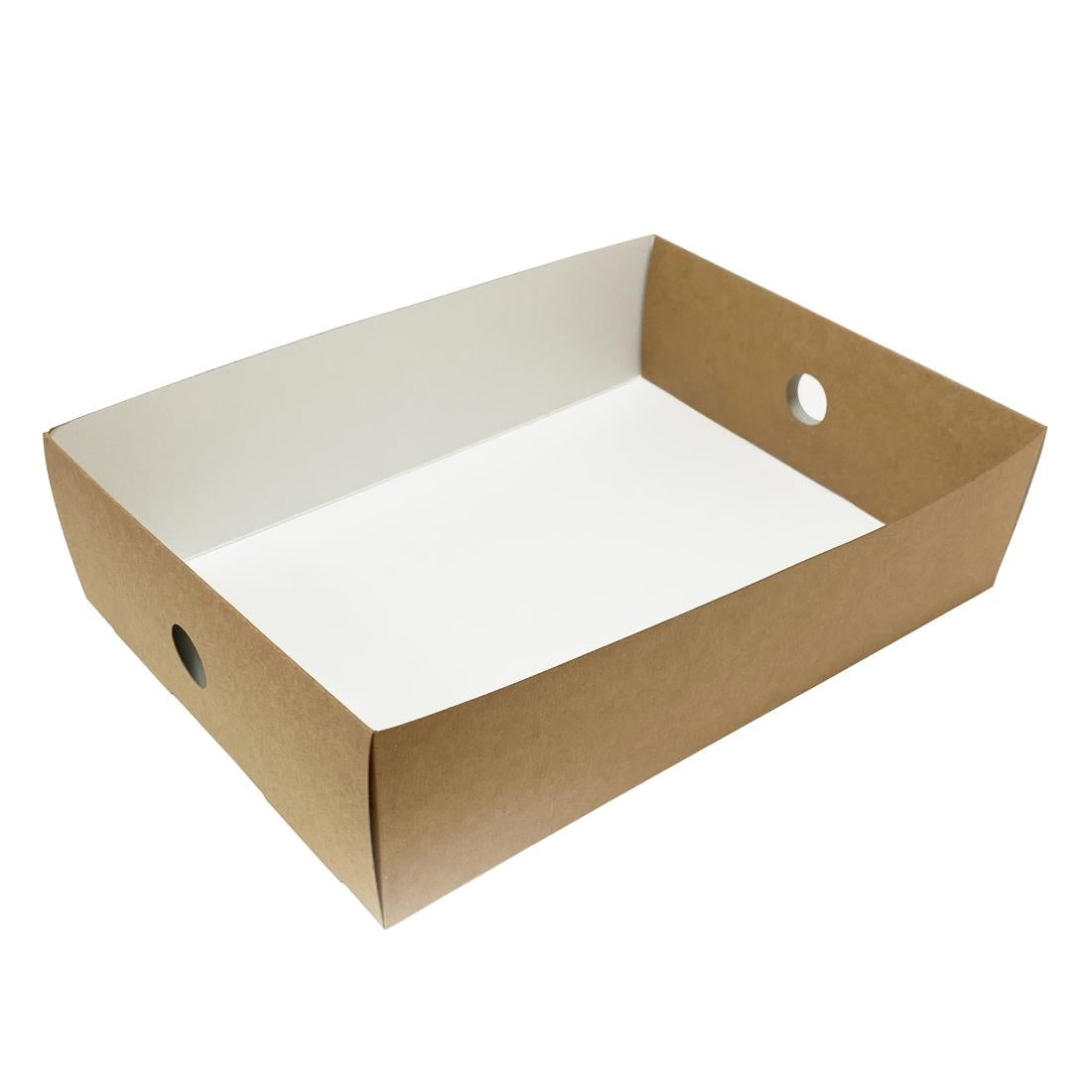 Fiesta Recyclable Insert For Platter Box 1/2 (Pack of 50) - FT675 Takeaway Food Containers Fiesta