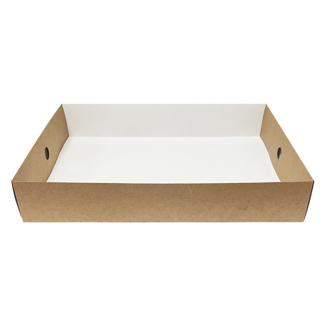 Fiesta Recyclable Insert For Large Platter Box Full Sized (Pack of 50) - FT676 Takeaway Food Containers Fiesta
