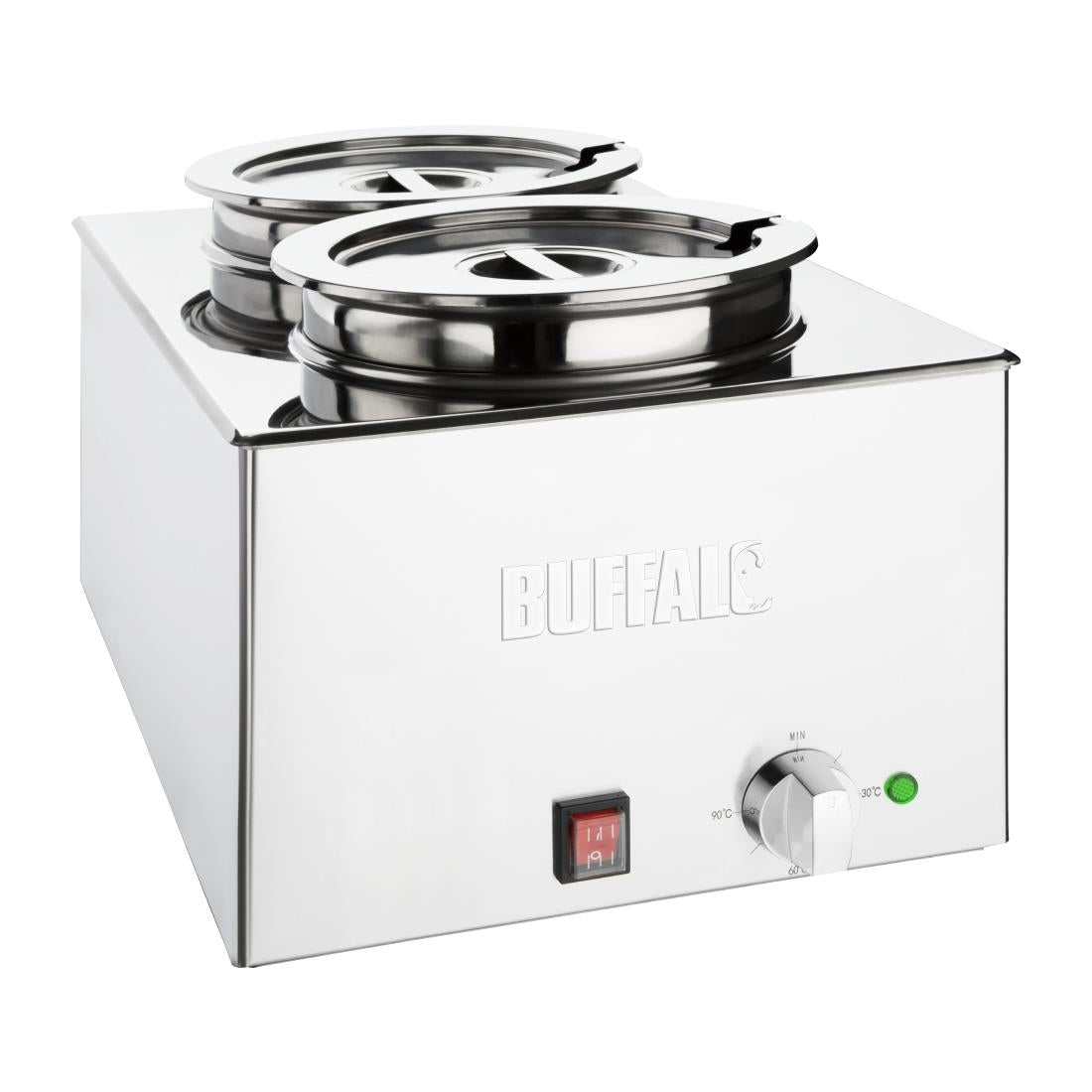 Buffalo Bain Marie with Round Pots - FT695 Bain Maries Buffalo