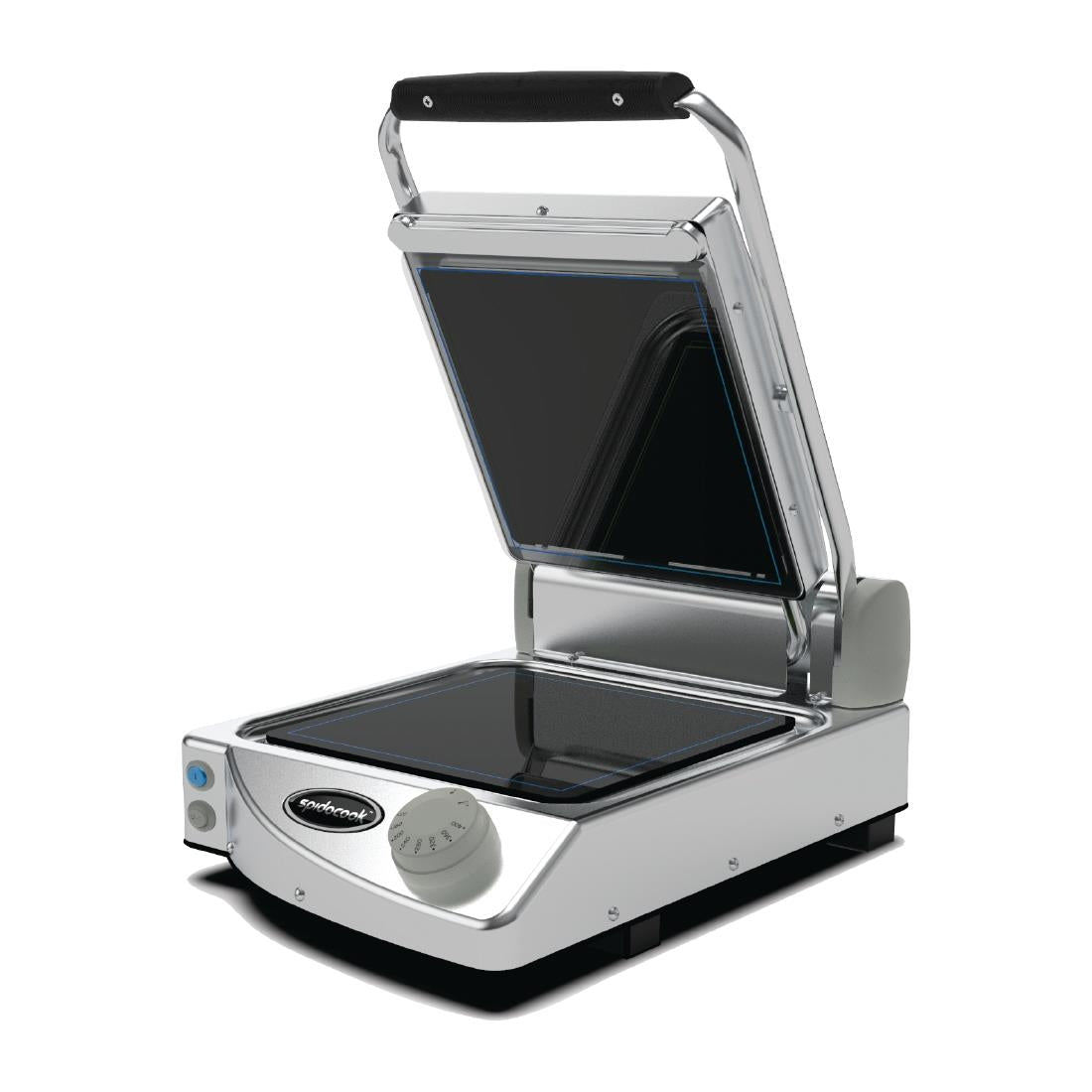 Spidocook Spidoglass Single Smooth Contact Grill Manual - FT840 Contact Grills & Panini Makers Spidocook