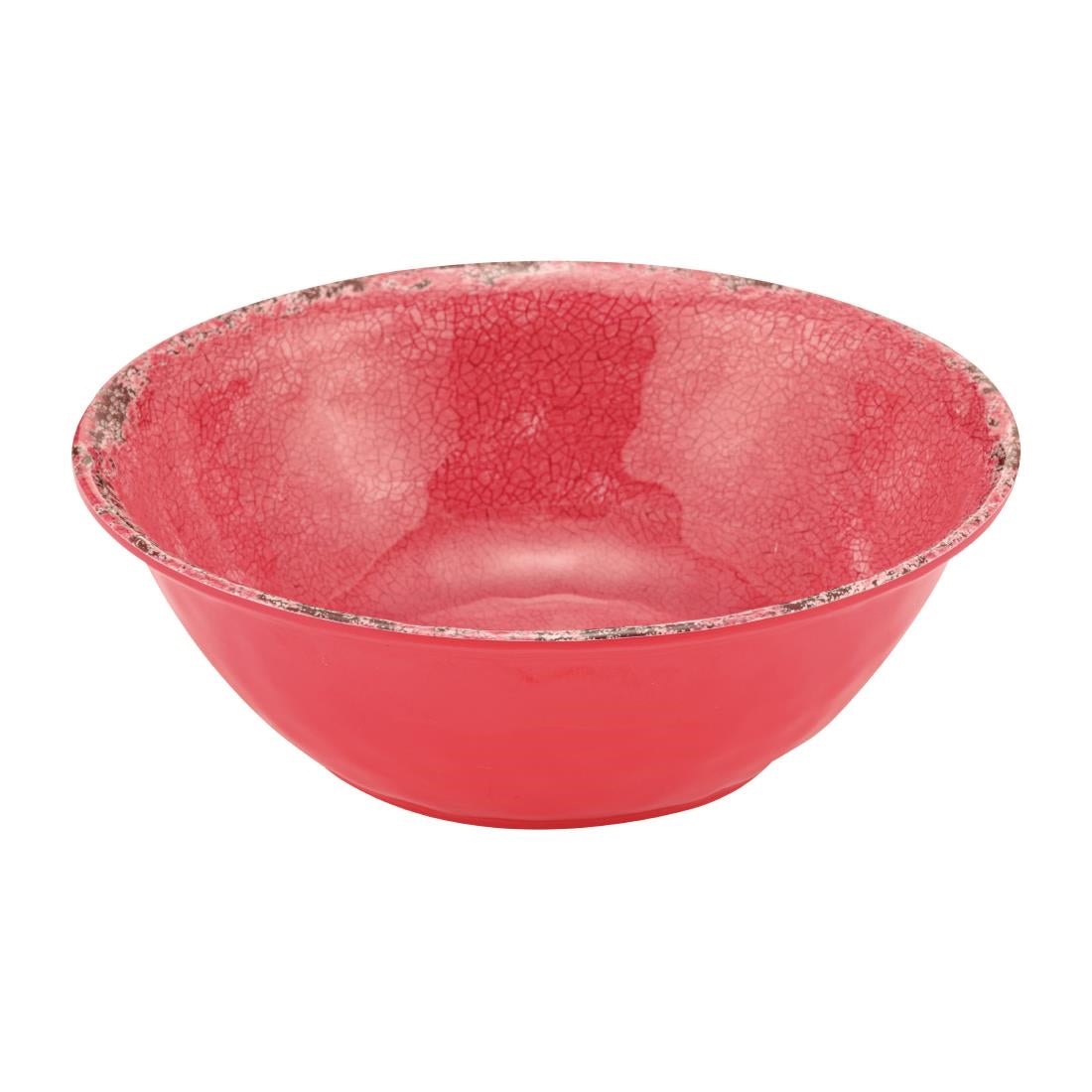 Casablanca Melamine Bowl Red 1.3Ltr - FT943 Bowls Dalebrook