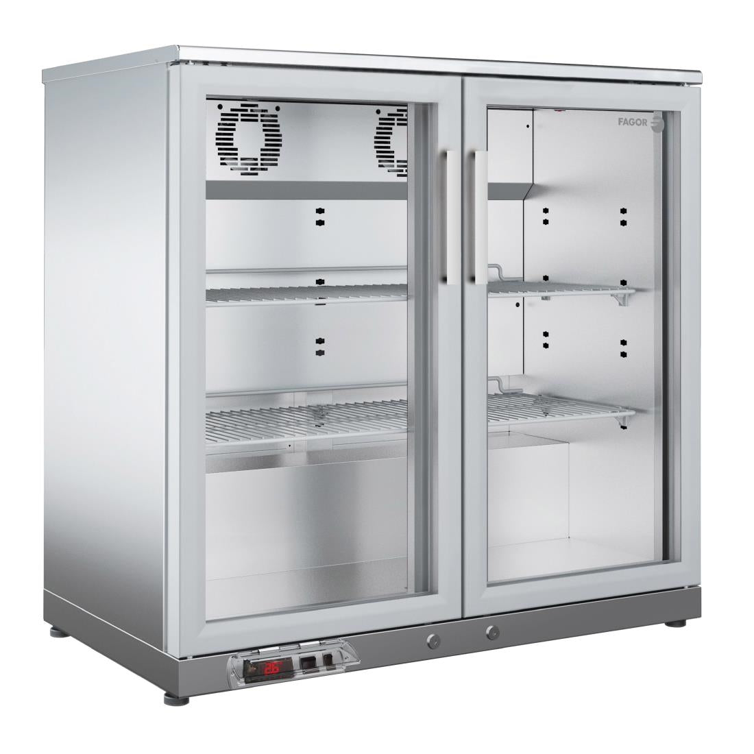 Fagor EERM Series Back Bar Cooler 2 Door Stainless Steel EERM-2 SS - FU031 Fagor