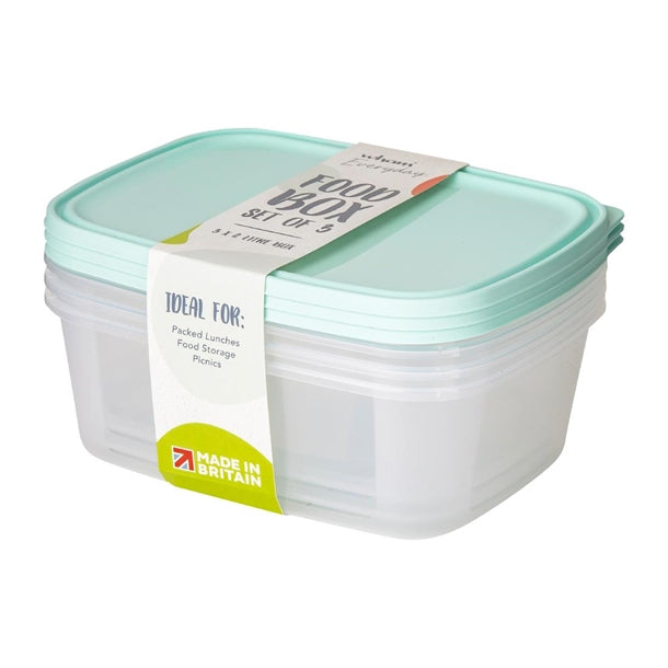 Wham Everyday Food Container 2Ltr (Pack of 3) - FU154 Wham